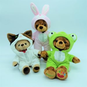 着せ替え オールインワン ウサギ テディベア通販お探しなら美術館直営販売の くまいる