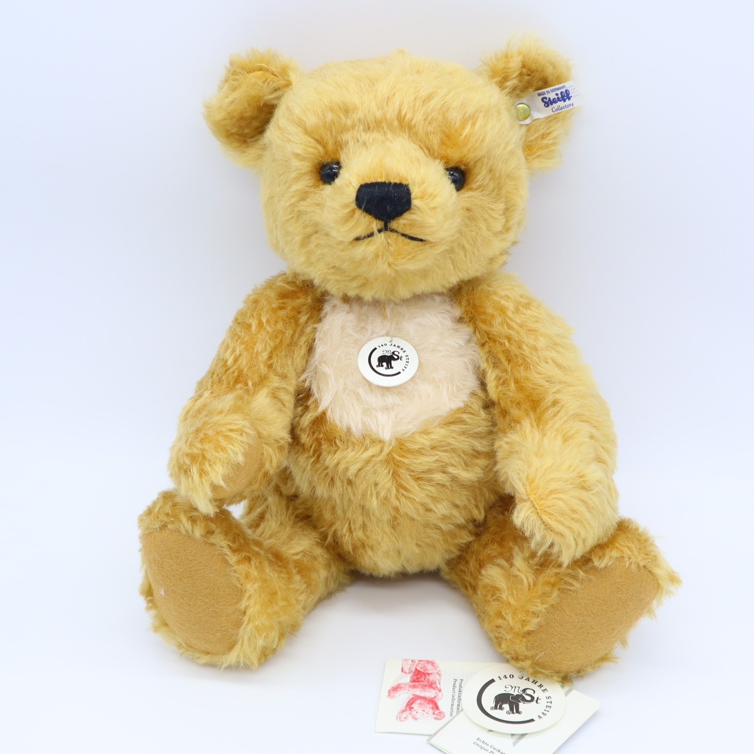 【シュタイフ】 Teddy Bear Paddy （テディベアパディ140周年記念) 約35cm