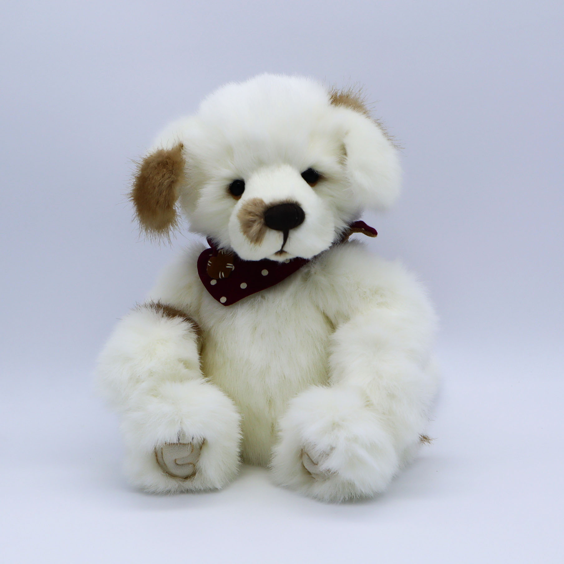 【バーゲン】新品 英国チャーリーベアーズ社 Charlie Bears 2017年 イギリスUK ニーナ テディベア 29cm Nina Teddy Bear ハンドメイドぬいぐるみ 体長10cm - 30cm