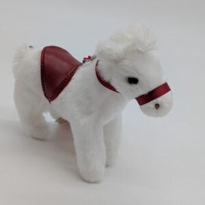 リトルモア ウマ  キーホルダー ホワイト